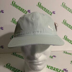 PUMA Hat Standard Evercat Stream Perforated Adjustable Cap Lt Light Blue Pastel